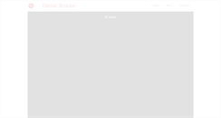 Desktop Screenshot of danielbrooke.com
